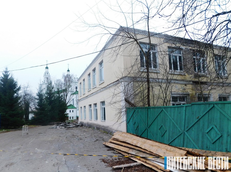 В Полоцке здания бывшего больничного городка переоборудуют под кадетское училище