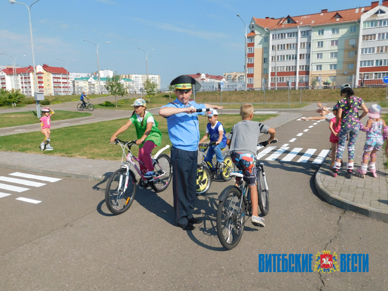 Автогородки для обучения детей ПДД появятся в районах Витебской области