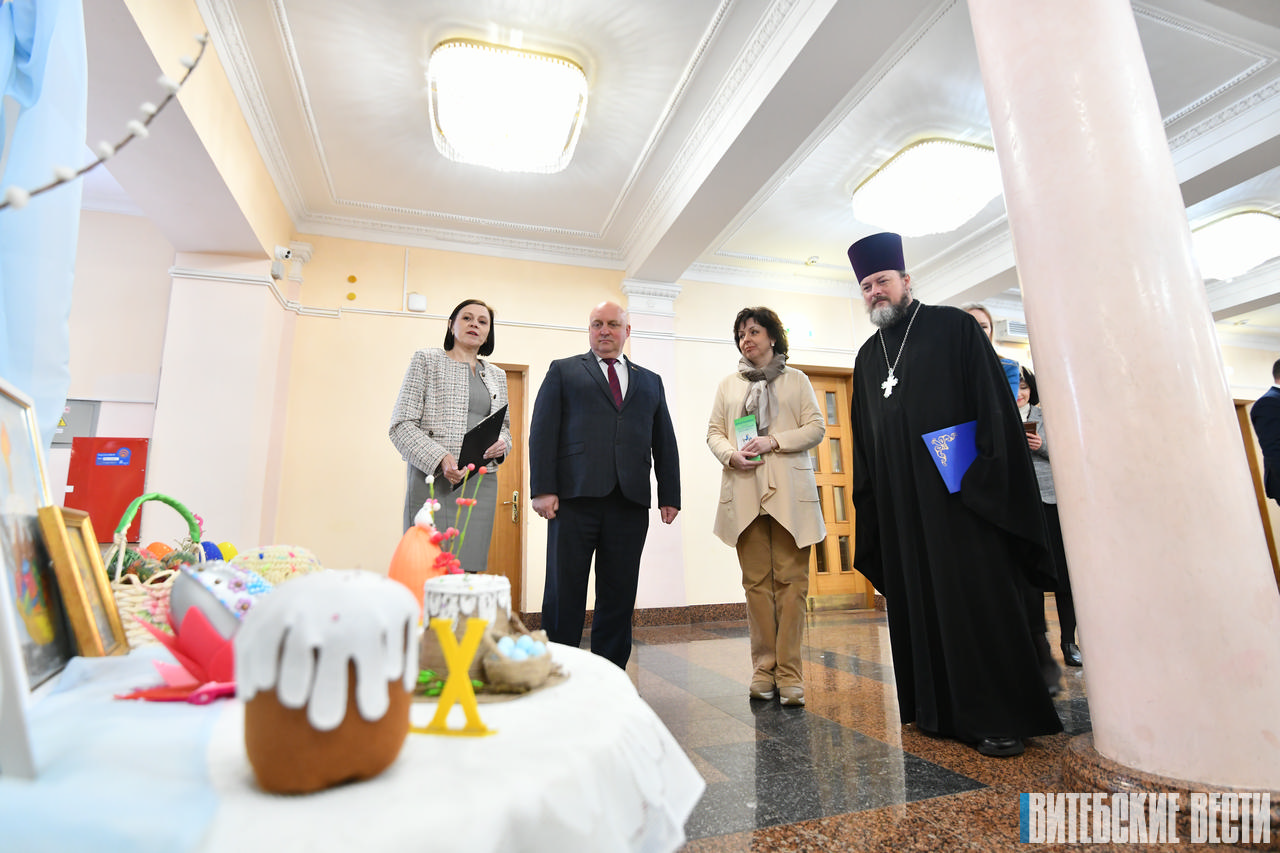 Концерт «Пасхальный благовест» продолжил пасхальные празднования в Витебске 