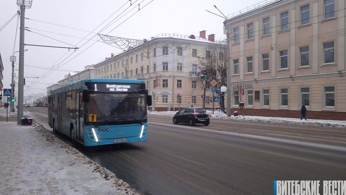 В Витебске на этой неделе увеличат количество рейсов городского транспорта