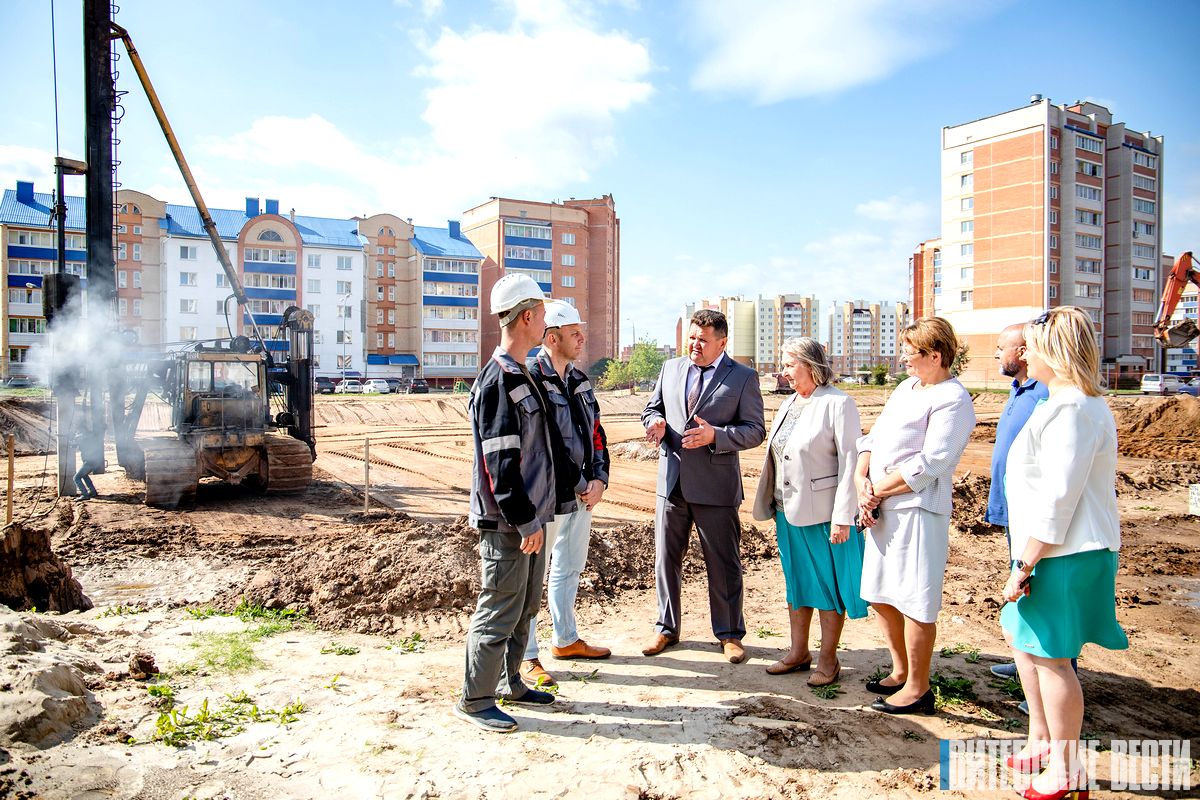 На строительство в Полоцке нового детского сада с бассейном будет затрачено более 8,5 миллионов рублей