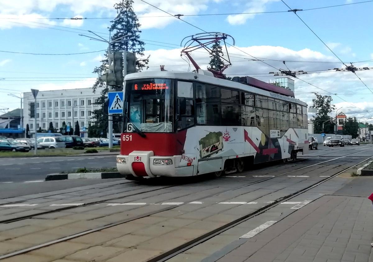 В Витебске в ближайшие выходные временно изменится движение нескольких трамвайных маршрутов