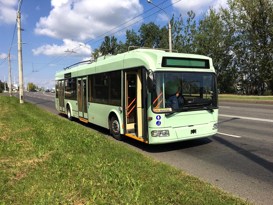 В Витебске запустили новый маршрут троллейбуса