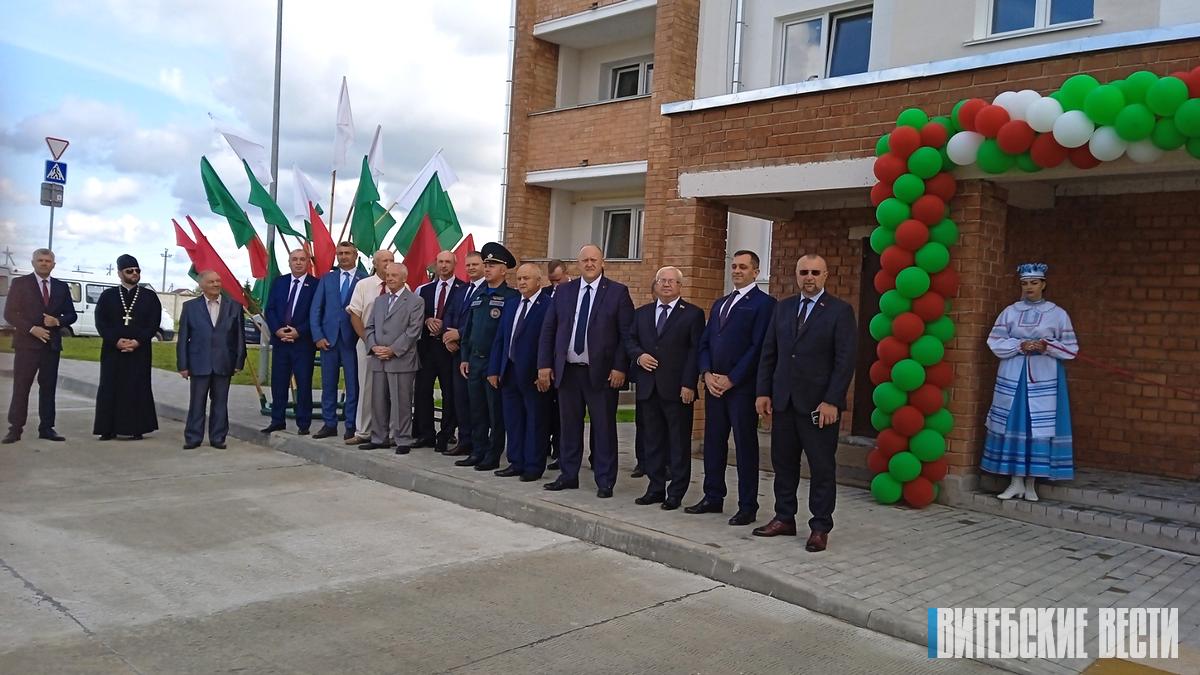 Два объекта, важных для жителей Миор, сдали в эксплуатацию