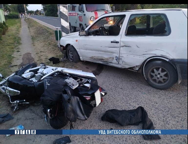 25 июля в Витебской области произошло 3 аварии