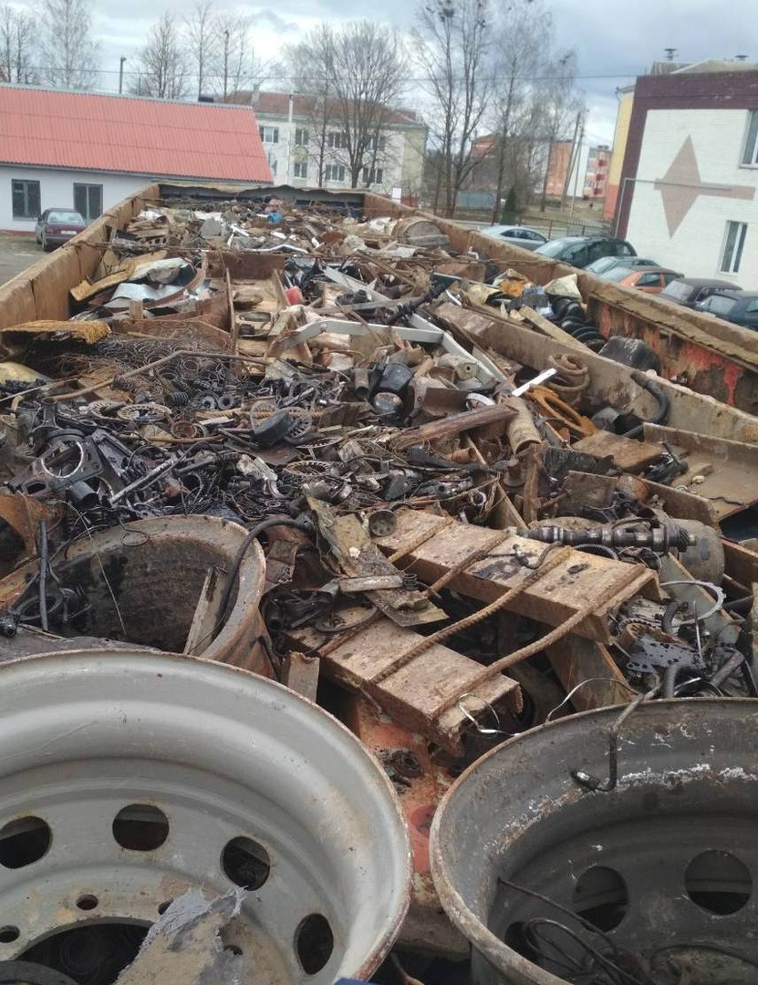 Фуру с 20 тоннами металлолома задержали в Дубровенском районе 