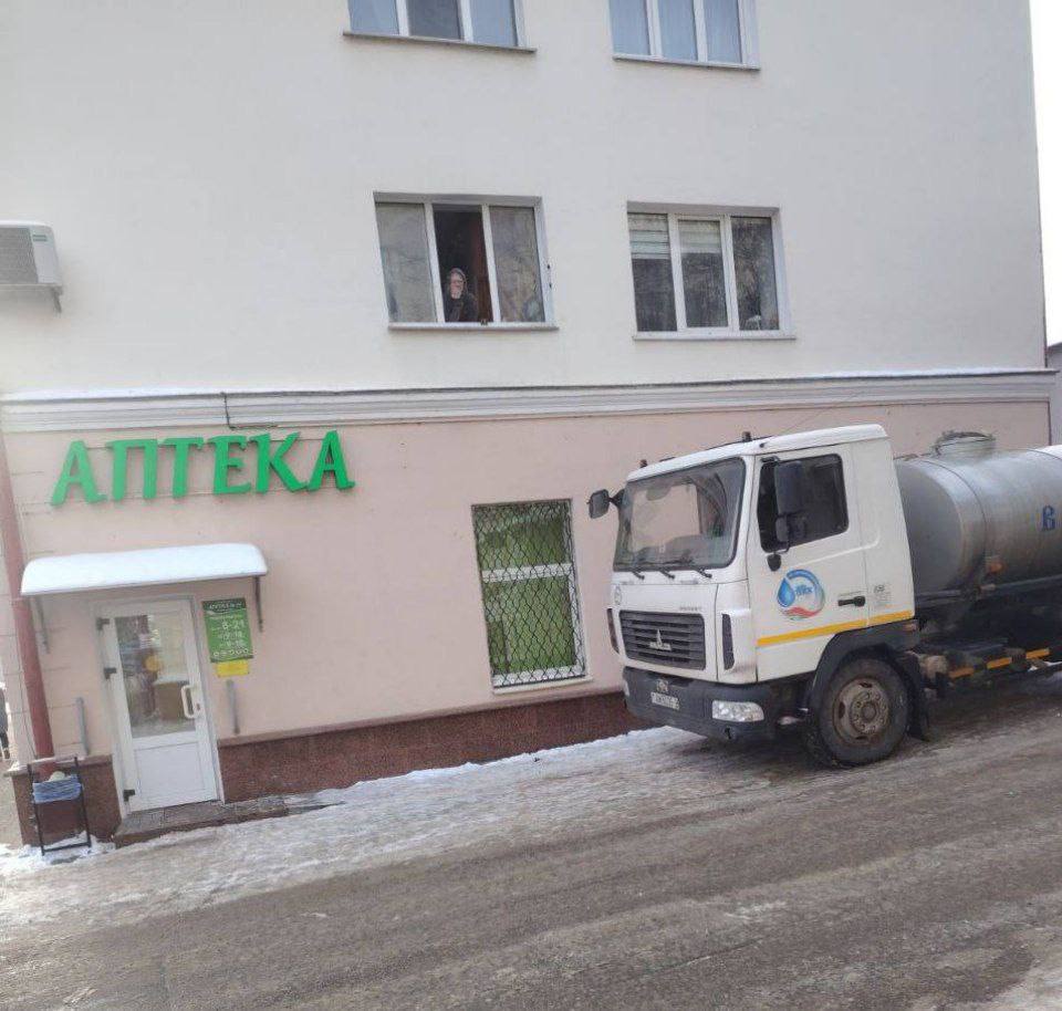 В центре Витебска завершены работы на месте аварии на водопроводной сети