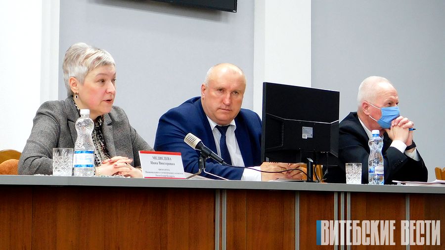 Председатель Национального статистического комитета Республики Беларусь Инна Медведева провела рабочую встречу в Глубокском районе