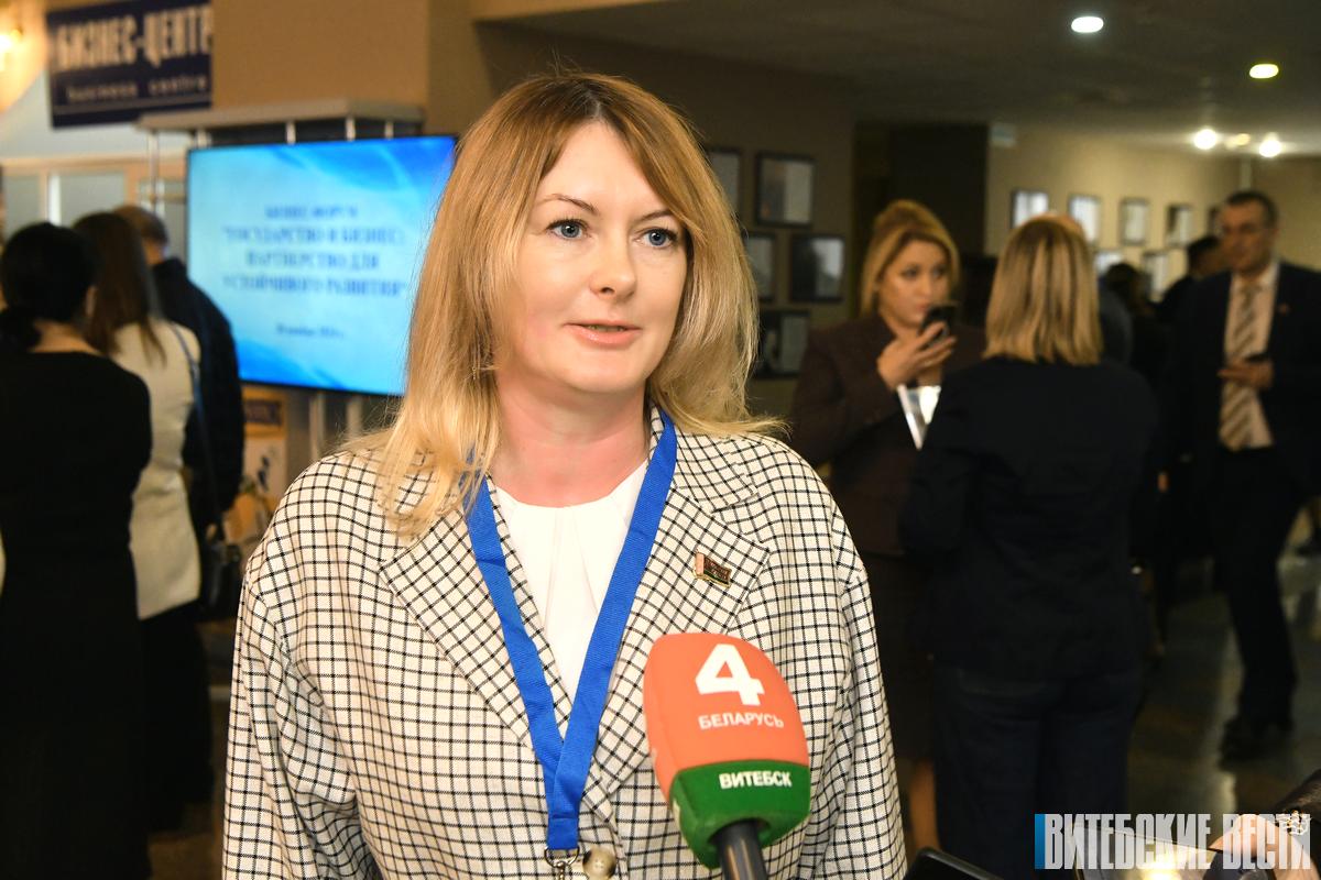 Елена Бабинская: "Браслав может гордиться своим предпринимательским звеном"