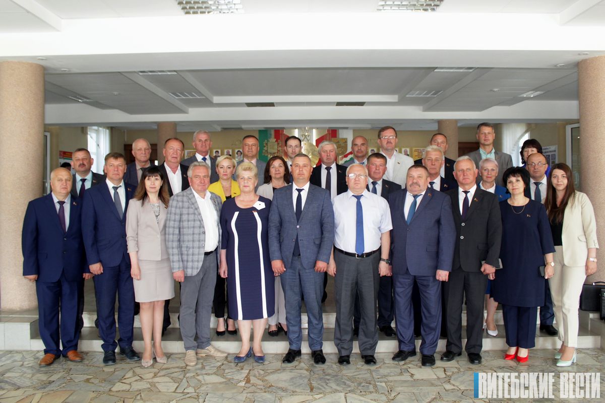 Выездное заседание президиума Витебского областного Совета депутатов прошло в Шарковщине