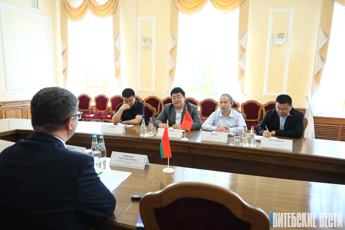 Китайская корпорация Kingpeng изучила возможности для реализации проектов в Витебской области