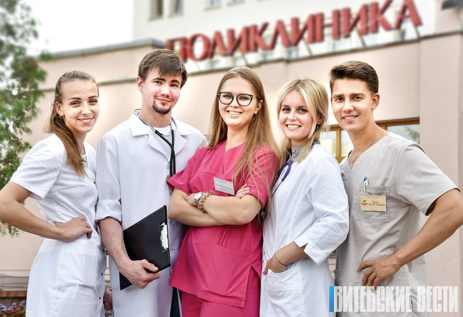 214 молодых врачей приступили к работе на Витебщине. 8 из них трудится  в  витебской клинической городской поликлинике № 3