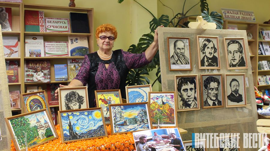 Картинами из пластилина удивляет мастерица из Бешенкович Галина Халабузарь