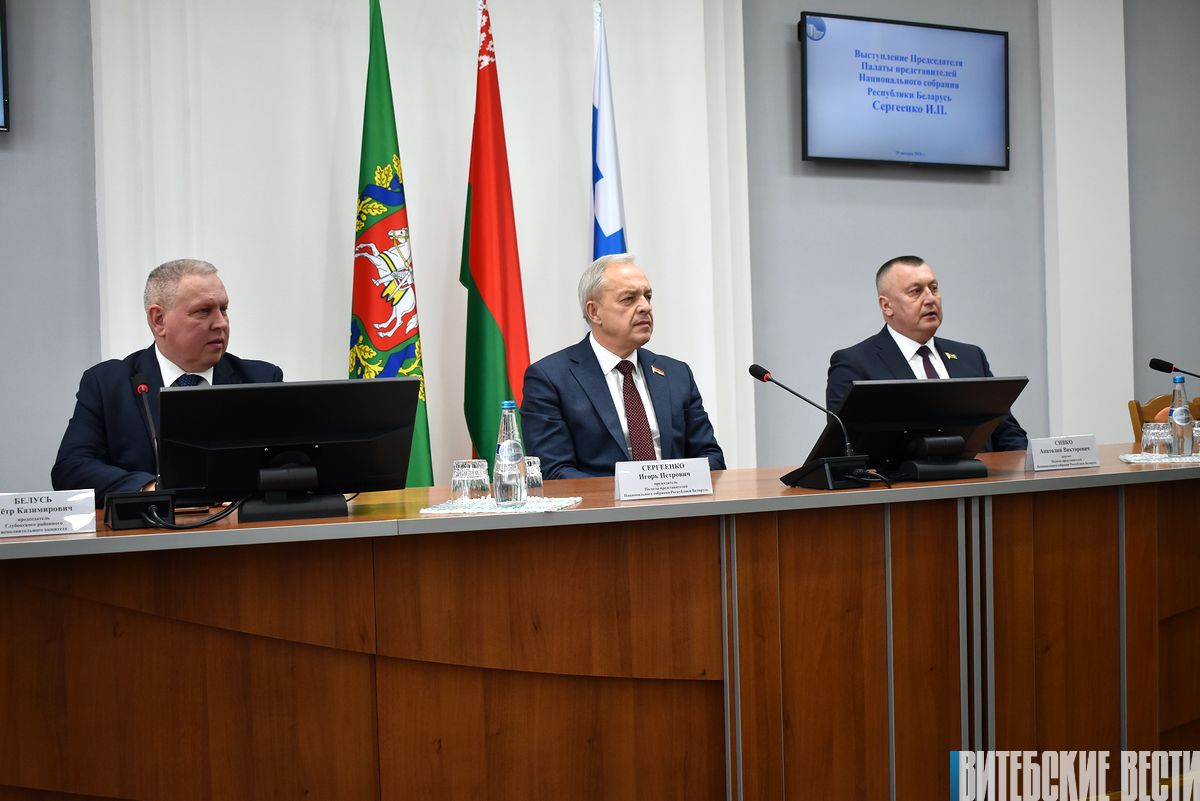 Игорь Сергеенко встретился с активом Глубокского района и посетил новый завод,  появившийся в рамках концепции импортозамещения