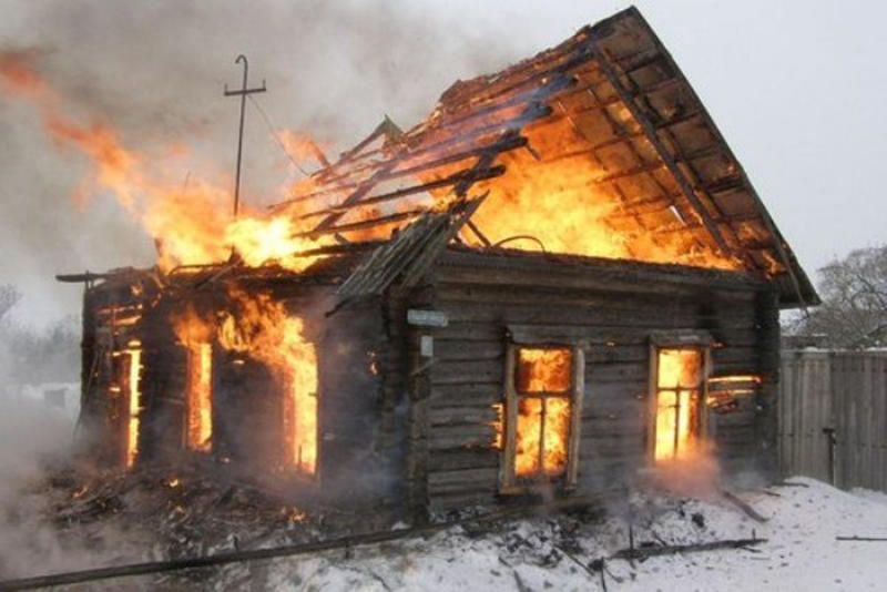 В Бешенковичком районе в результате пожара жилого дома погиб мужчина