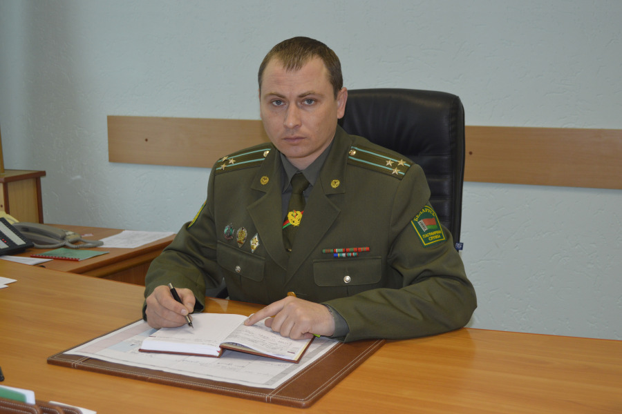 Павел Харченко: военнослужащие Полоцкого погранотряда равняются на старшие поколения защитников рубежей Беларуси