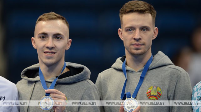 Витебчане Владислав Гончаров и Олег Рябцев вернулись с Кубка мира с серебряными медалями