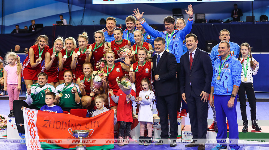 Сборная Беларуси выиграла ЧЕ по индор-хоккею среди женщин