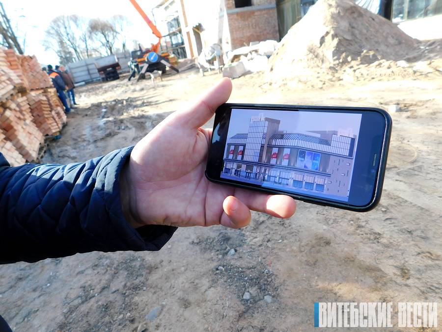 В Витебске рядом с вокзалом планируют открыть торговый центр с выходом на крышу