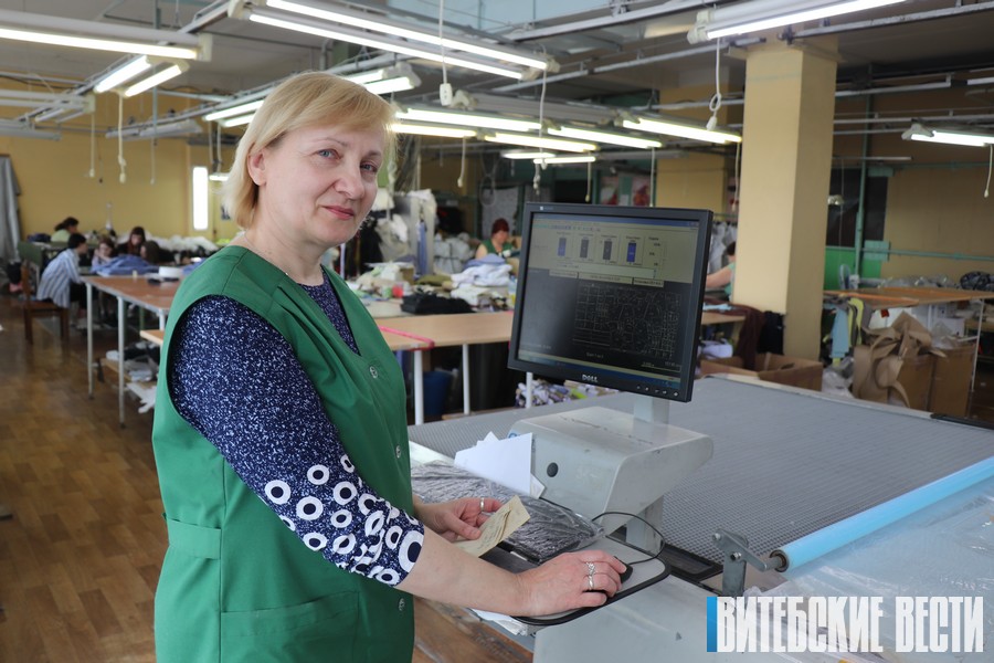 Свой вклад в экономику Полотчины вносит коллектив филиала ОАО «Моготекс» в Полоцке