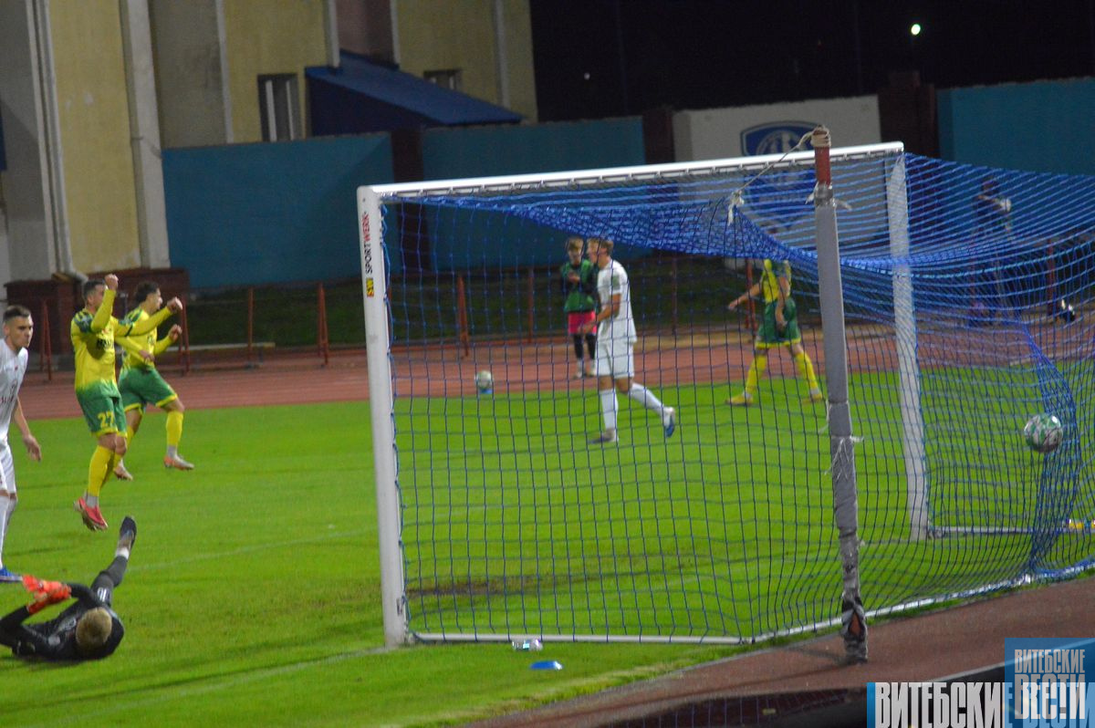 «МЛ Витебск» разгромил «Арсенал» в домашнем матче чемпионата Беларуси